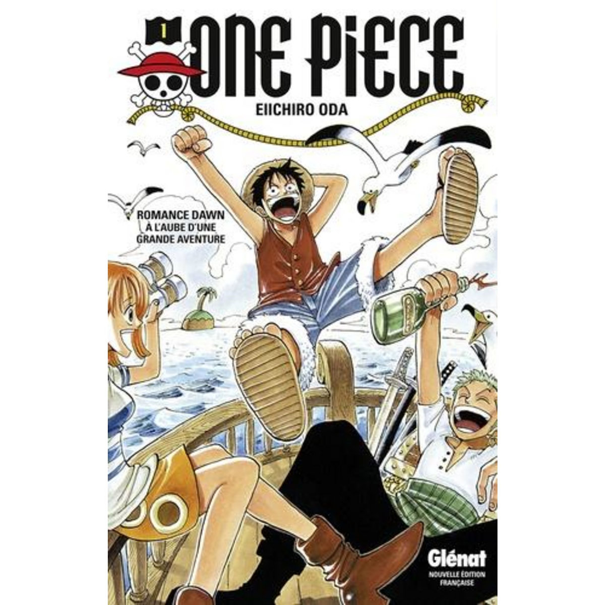 ONE PIECE TOME 1 : ROMANCE DAWN. A L'AUBE D'UNE GRANDE AVENTURE, Oda Eiichirô