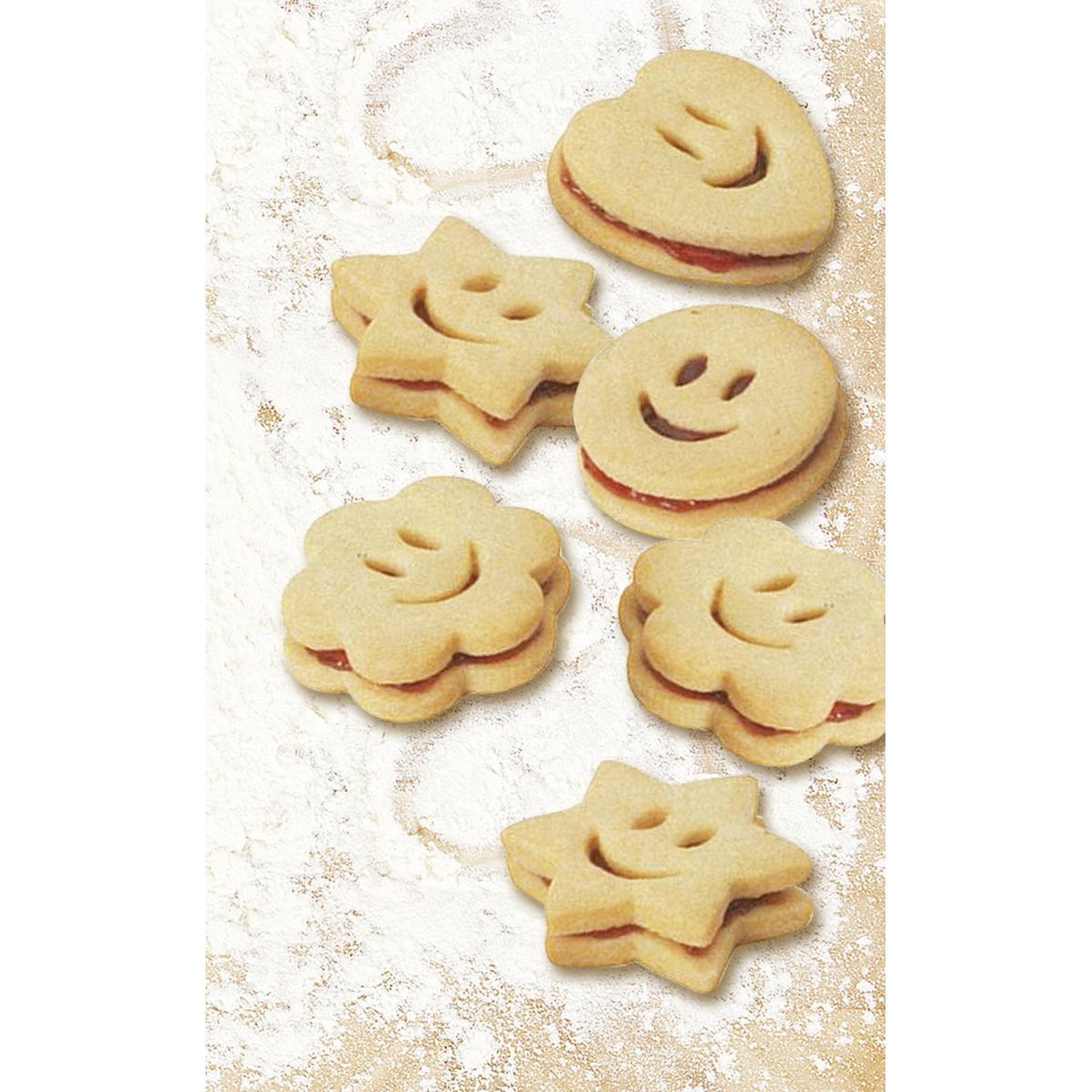 Voir la diapositive 2 : ZENKER Lot de 2 emporte-pièces smiley forme aléatoire zenker emporte-pièces