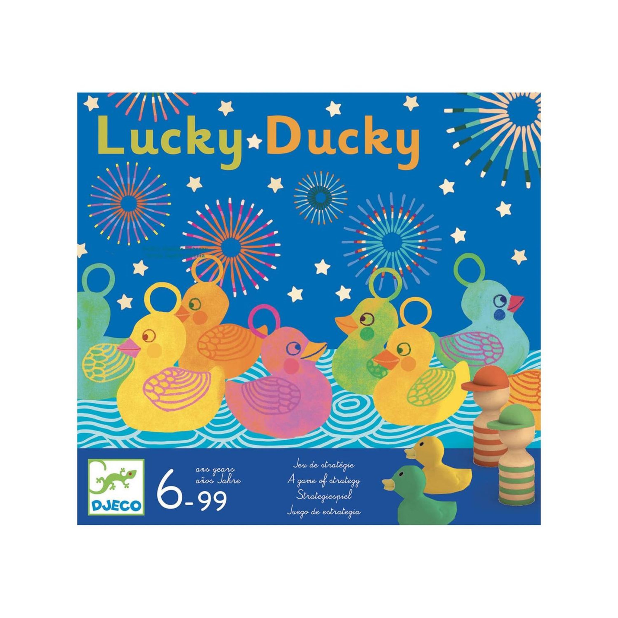 Djeco Jeu de stratégie Lucky Ducky