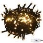 Voir la diapositive 2 : VIDAXL Set de boules de Noël avec pic et 150 LED 61 pcs Dore et bronze