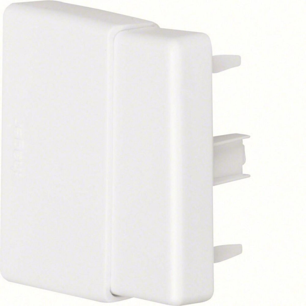 CENTRALE BRICO Embout blanc pour goulotte, H.3 x P.9 cm