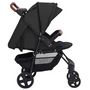 Voir la diapositive 4 : VIDAXL Poussette pour bebe 2-en-1 Anthracite Acier