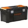 BLACK + DECKER Perceuse-Visseuse sans-fil 18V BLACK+DECKER (2 Batteries 2 Ah + Chargeur + 120 Accessoires + Boite a outils) - BCK186D2KA-QW