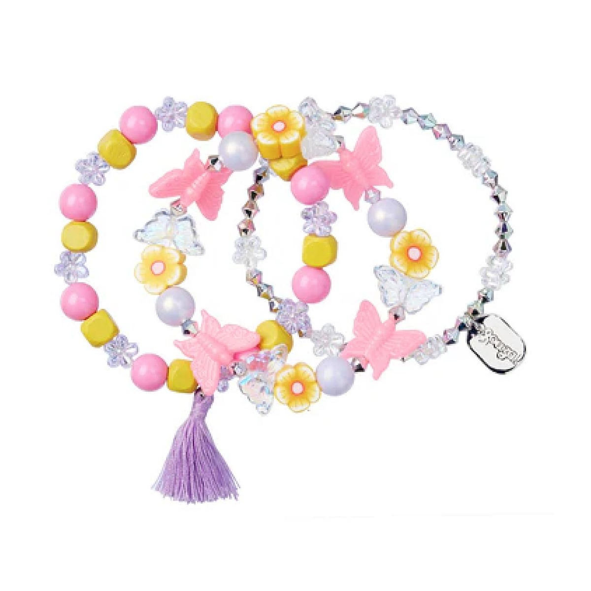 SOUZA Set de 3 bracelet Teddy papillon
