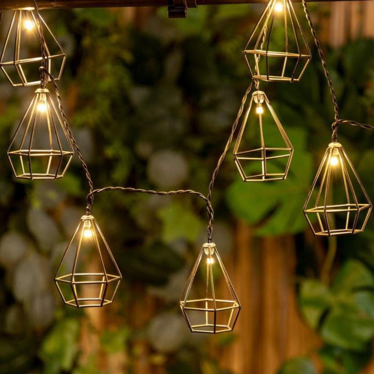 ATMOSPHERA Guirlande Solaire Extérieur  Flave  335cm Noir