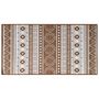 Voir la diapositive 3 : VIDAXL Tapis d'exterieur marron et blanc 80x150 cm design reversible