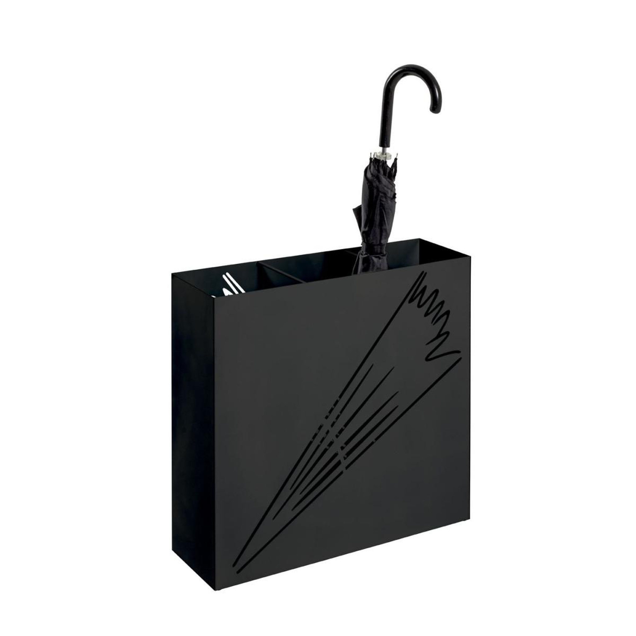 Voir la diapositive 3 : Paris Prix Porte-parapluie design  ulrich  50cm noir