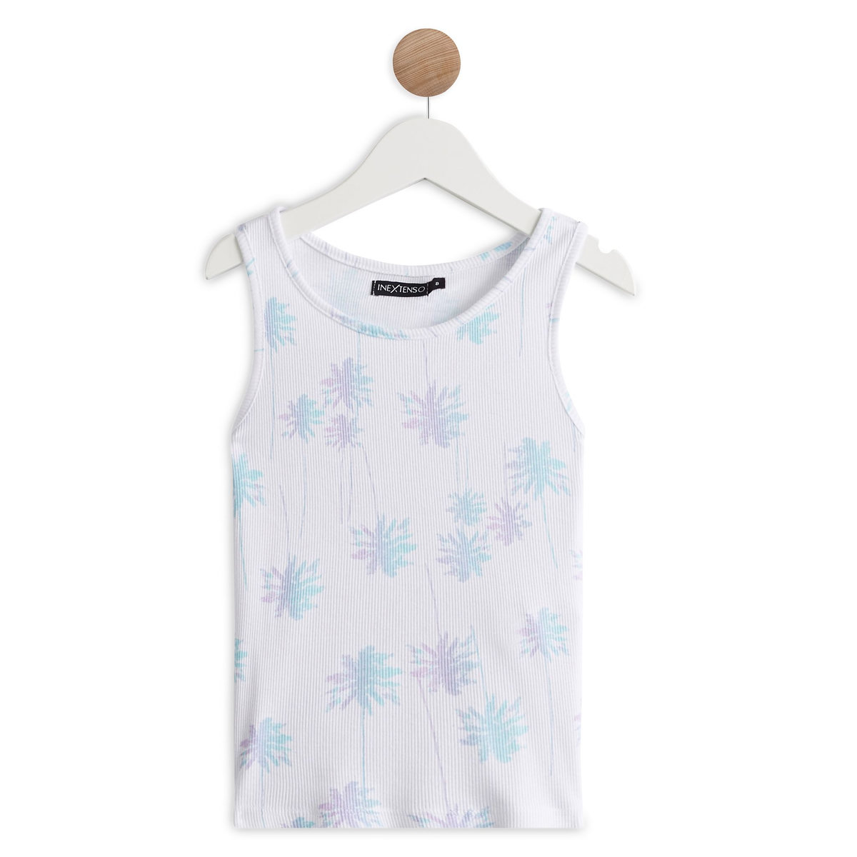Débardeur Gymboree Filles - Bleu Marine, Strass Palmier, Taille 7 - Occasion Très Bon état