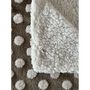 Voir la diapositive 2 : ACTUEL Plaid fantaisie double face en polyester 250g/m²  BOULE DE NEIGE 