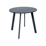 HESPERIDE Table d'appoint de jardin ronde Saona. Coloris disponibles : Rouge