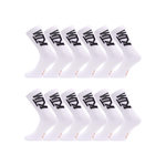 KTM Lot de 12 Paires de tennis homme. Coloris disponibles : Blanc