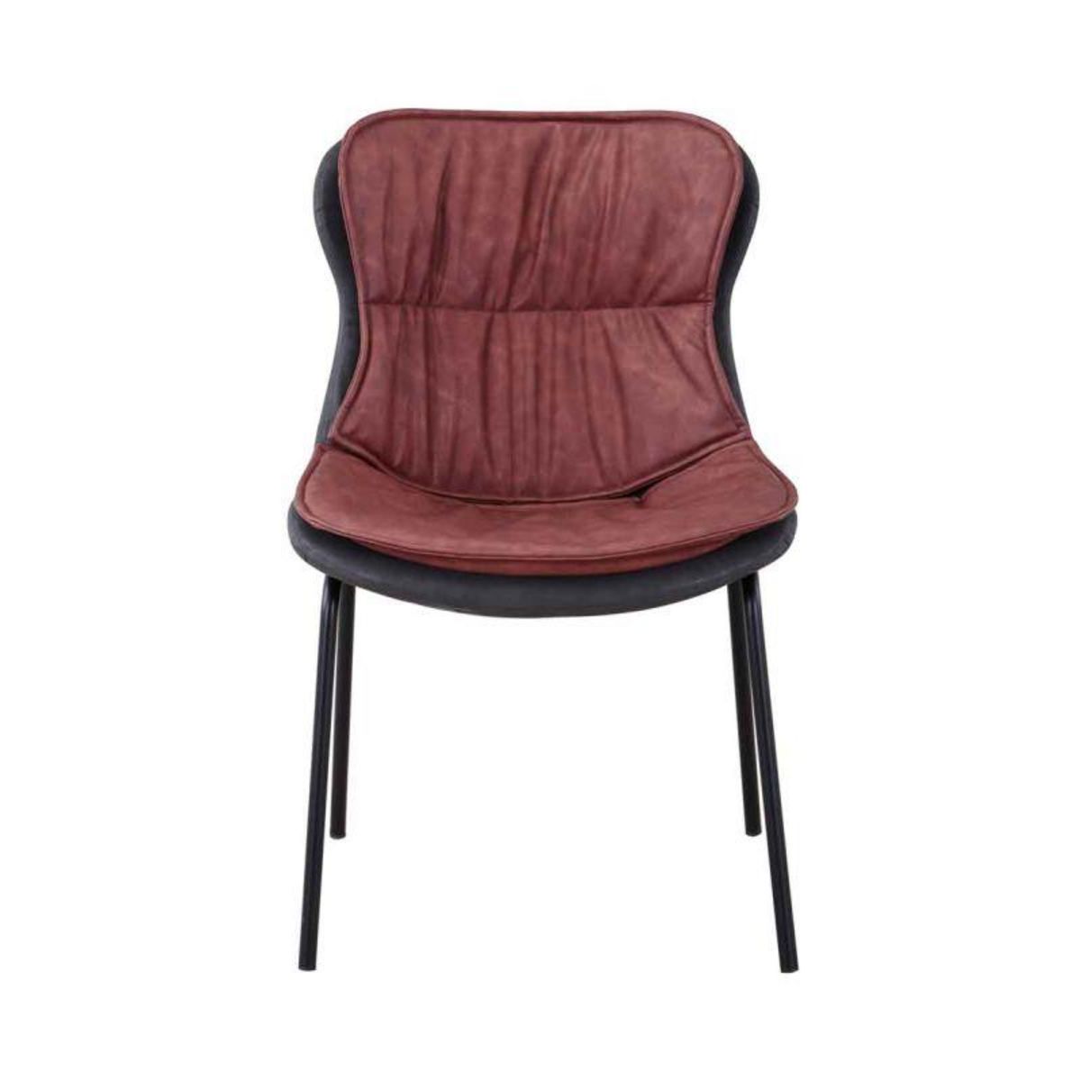 Paris Prix Chaise Design  Brady  84cm Marron & Gris