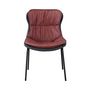 Voir la diapositive 2 : Paris Prix Chaise Design  Brady  84cm Marron & Gris