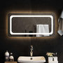 Voir la diapositive 1 : VIDAXL Miroir de salle de bain a LED 80x40 cm