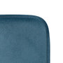 Voir la diapositive 2 : ATMOSPHERA Galette de Chaise Uni  Lilou  38x38 cm Bleu Canard