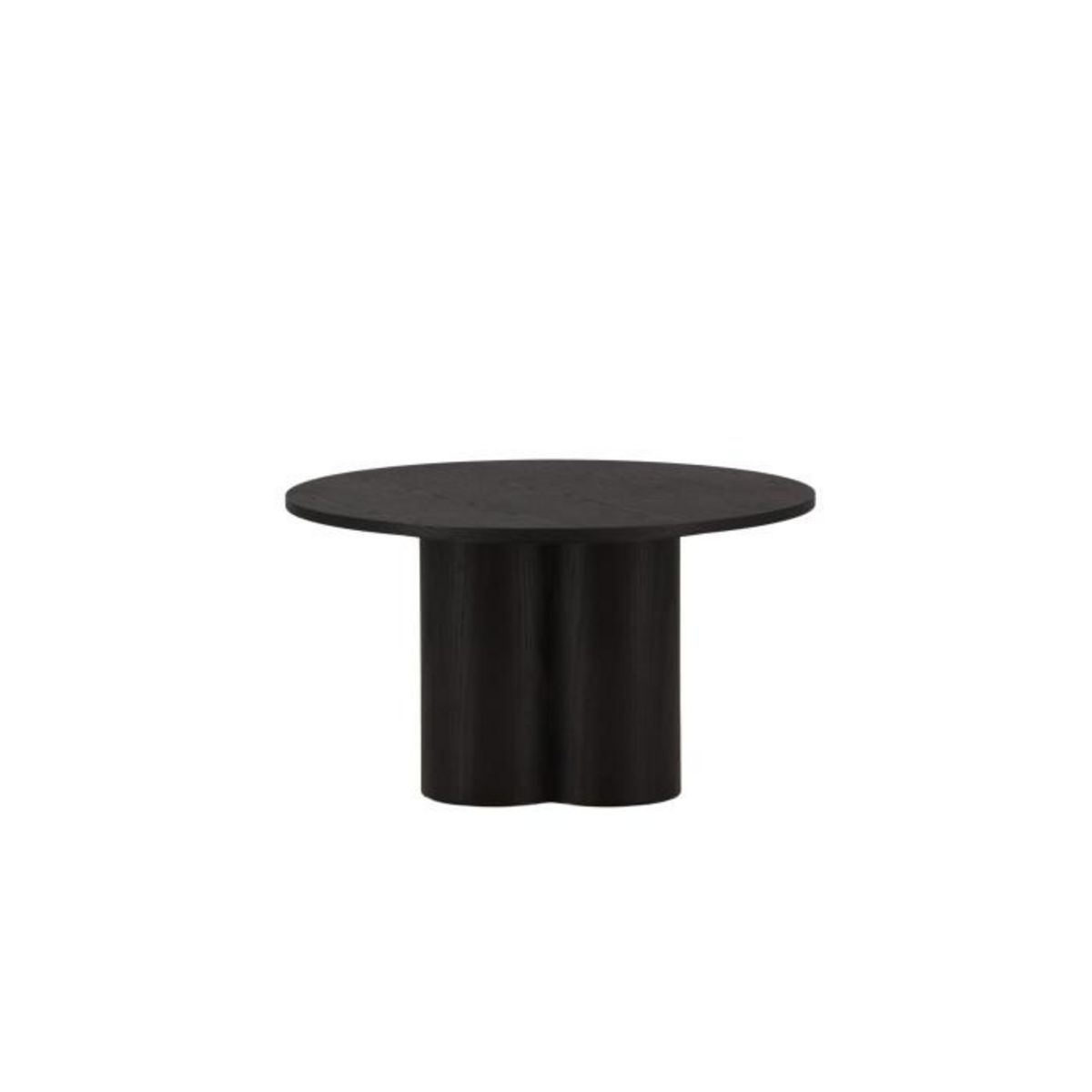 Paris Prix Table Basse Ronde  Olivia  80cm Noir