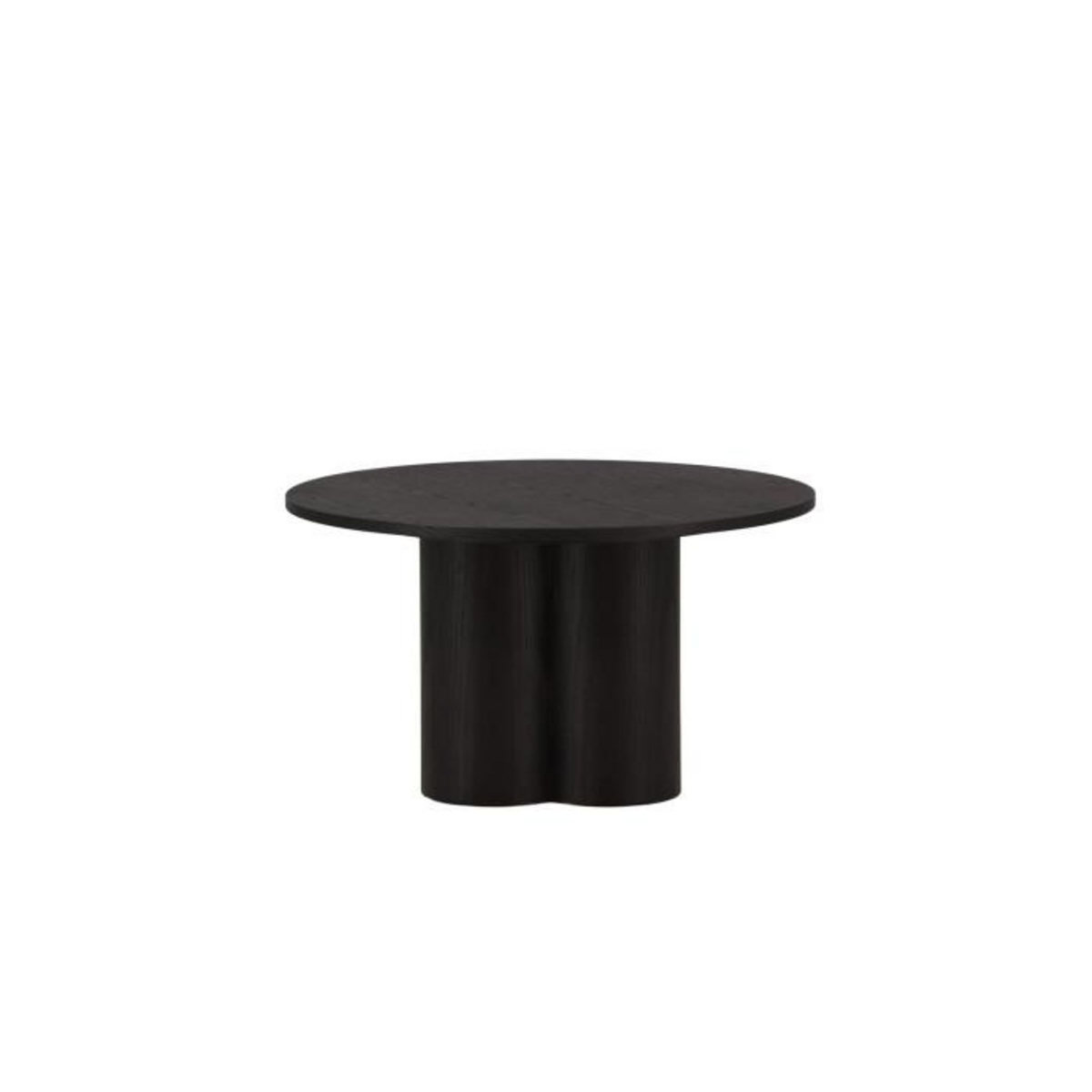 Paris Prix Table Basse Ronde  Olivia  80cm Noir