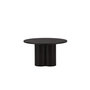 Voir la diapositive 3 : Paris Prix Table Basse Ronde  Olivia  80cm Noir