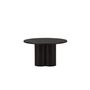 Voir la diapositive 3 : Paris Prix Table Basse Ronde  Olivia  80cm Noir
