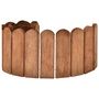 Voir la diapositive 3 : VIDAXL Rouleaux de bordure 3 pcs 120 cm bois de pin impregne
