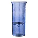 Paris Prix Photophore Étroit en Verre  Tarifa  41cm Bleu