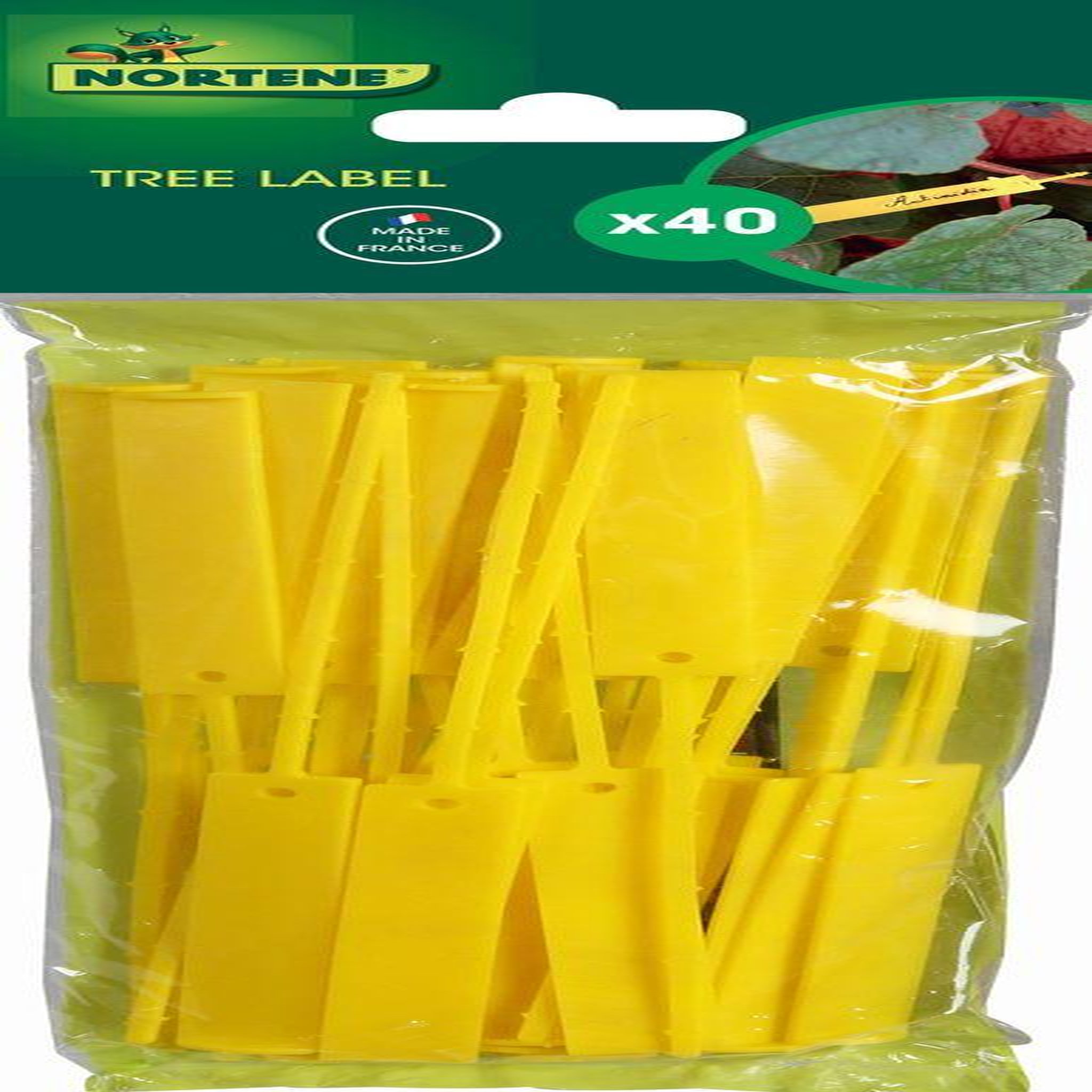 Nortene 40 étiquettes à suspendre  Tree Label