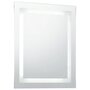 VIDAXL Miroir a LED pour salle de bains et capteur tactile 60x80 cm