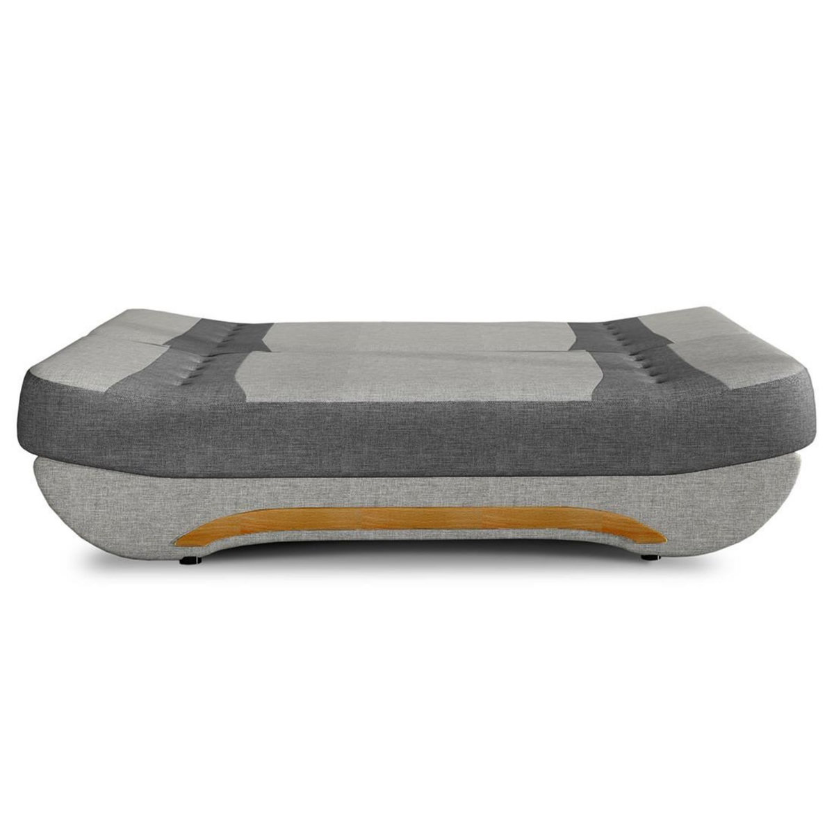 BEST MOBILIER Nelson - canapé convertible clic-clac 3 places en tissu