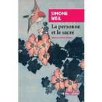 LA PERSONNE ET LE SACRE, Weil Simone