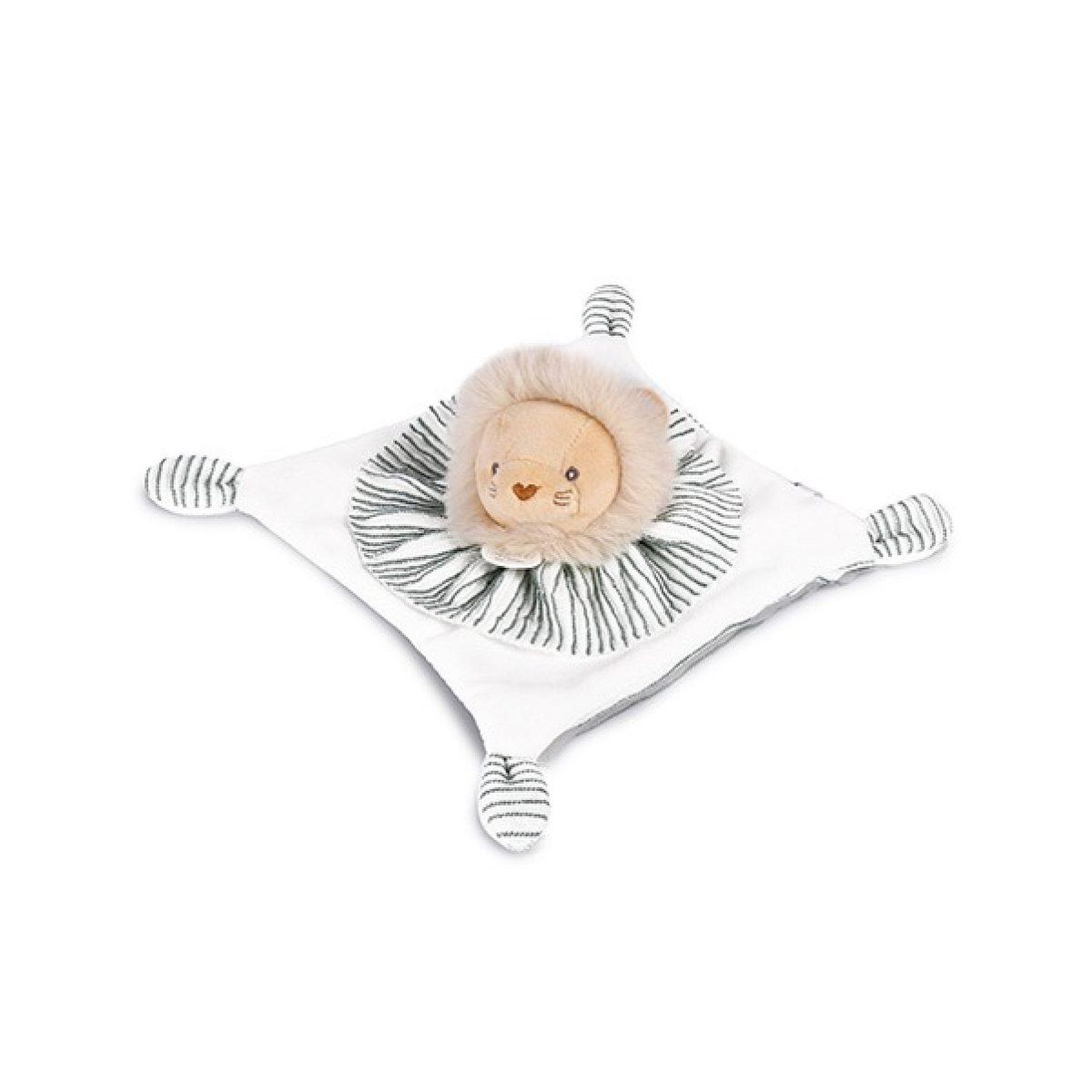 Voir la diapositive 2 : DOUDOU ET COMPAGNIE Doudou lion plat 20cm - les chouchoux