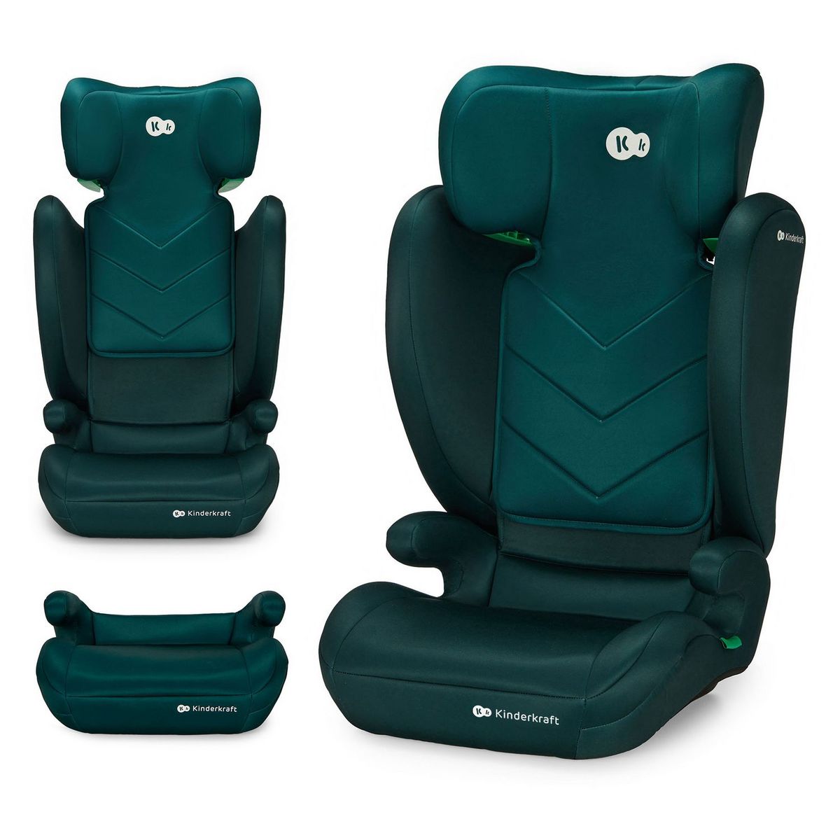 KINDERKRAFT Siège auto évolutif rehausseur 2en1 I-SPARK i-Size 100-150 cm