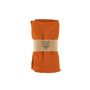 Voir la diapositive 5 : BJORN Serviette de table - 6 pièces - Lin et coton orange