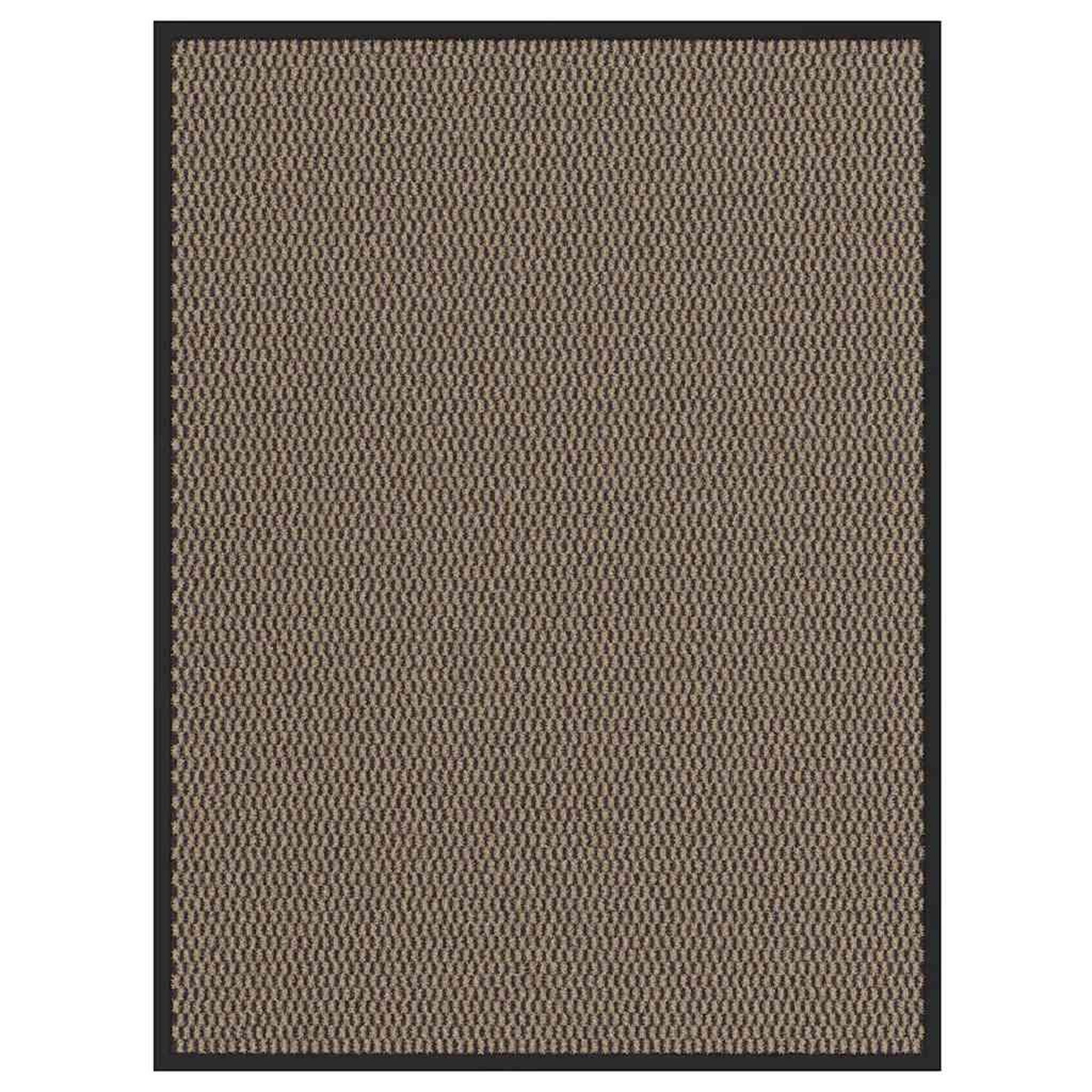 VIDAXL Paillasson Marron 80x120 cm