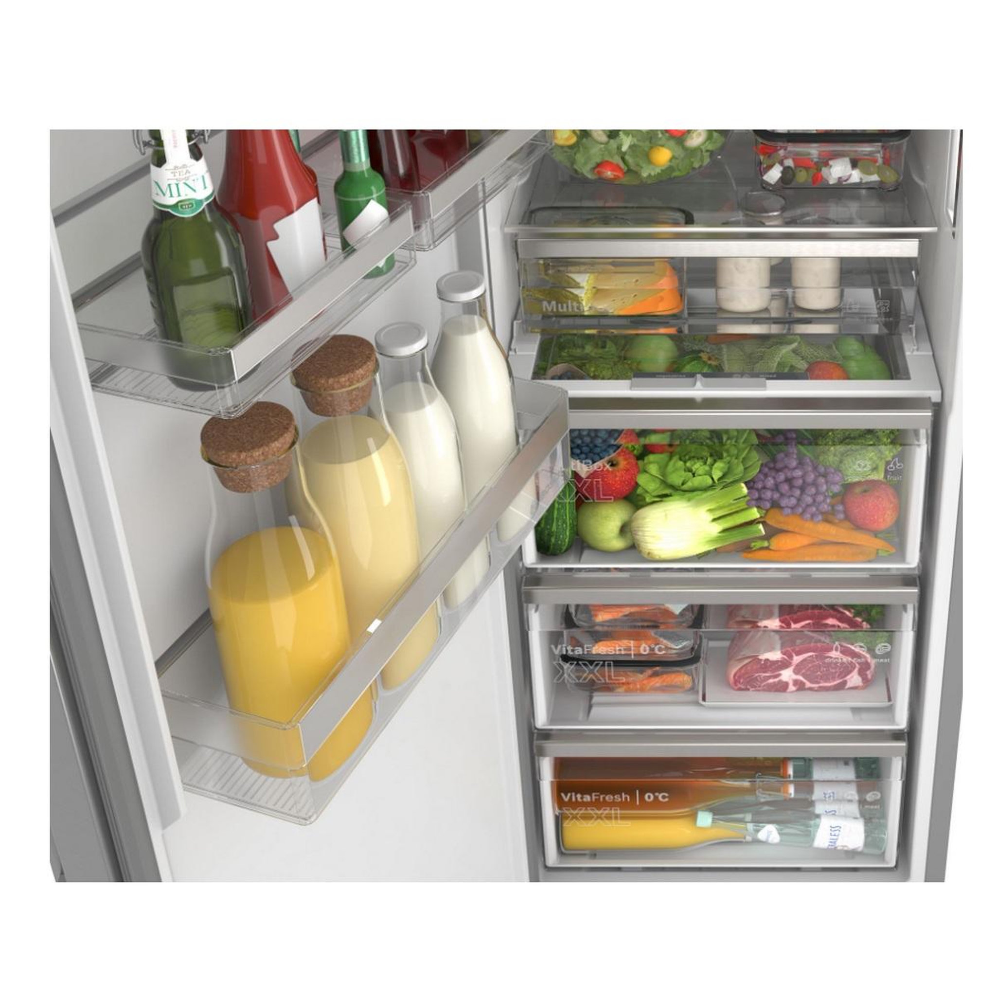 Voir la diapositive 3 : BOSCH Réfrigérateur 1 porte 60cm 402l - ksn36aicm