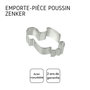 Voir la diapositive 4 : ZENKER Emporte-pièce de Pâques en forme de poussin Zenker Pâques