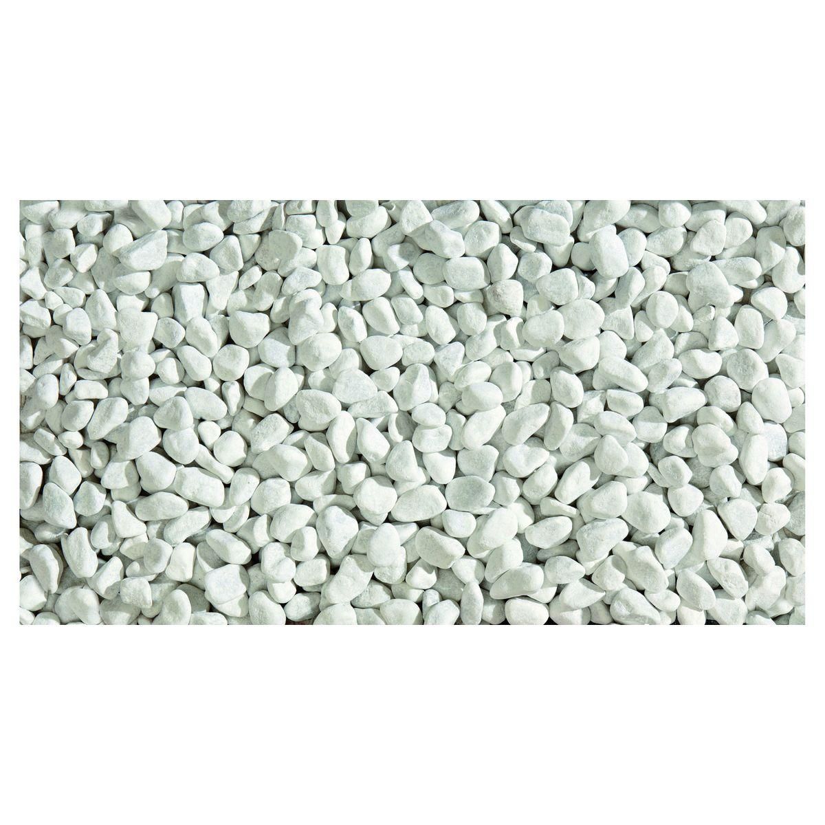 GRANULATI ZANDOBBIO GRAVILLON MARBRE BLANC 15/25 MM SAC 20 KG