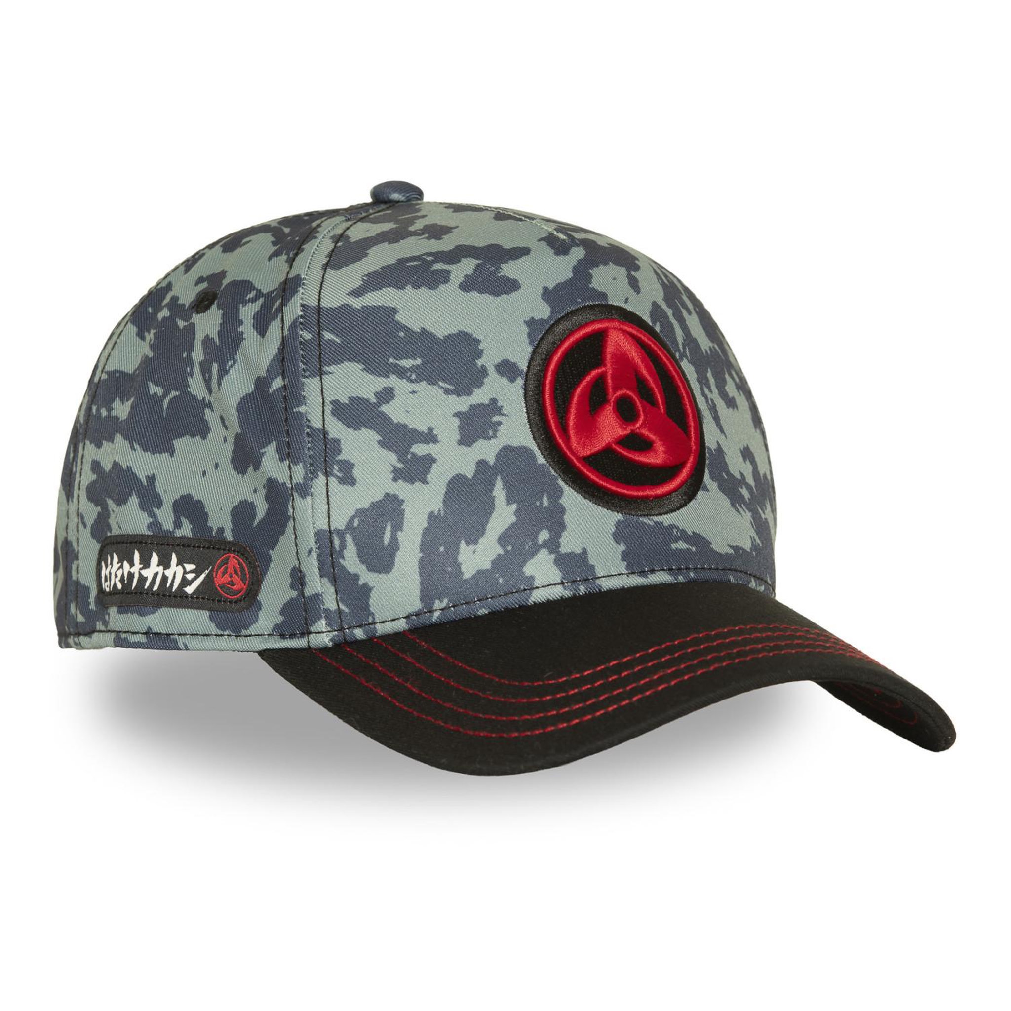 Voir la diapositive 4 : CAPSLAB Casquette trucker premium avec logo brodé naruto shippuden kakashi