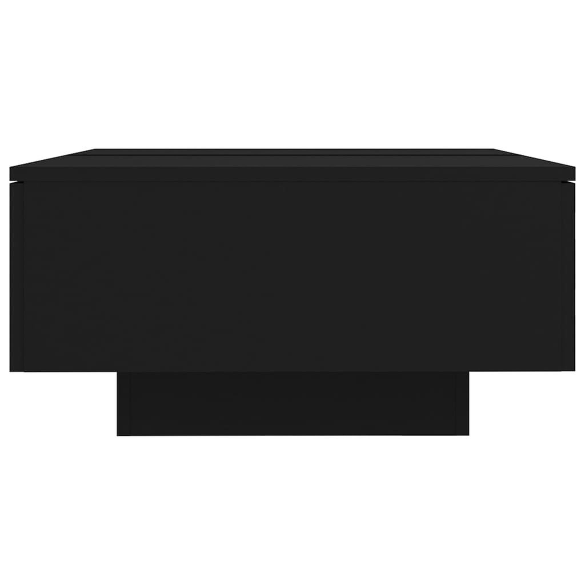 Voir la diapositive 4 : VIDAXL Table basse Noir 90x60x31 cm Bois d'ingenierie