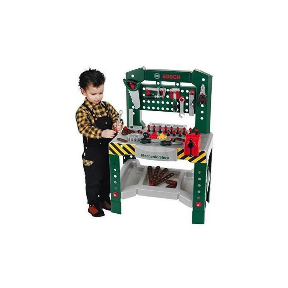 Klein KLEIN - Jouet Etabli Bosch Mechanic-Shop avec 77 accessoires
