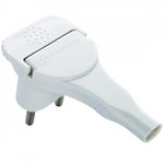 Electraline Fiche électrique plate mâle 2 pôles, 6 A, ELECTRALINE