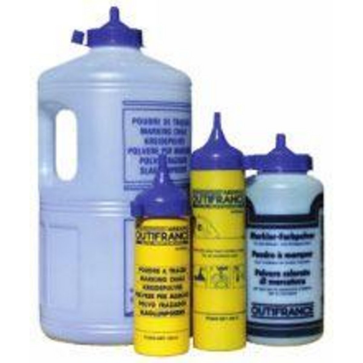 OUTIFRANCE Poudre de traçage bleu 224 g