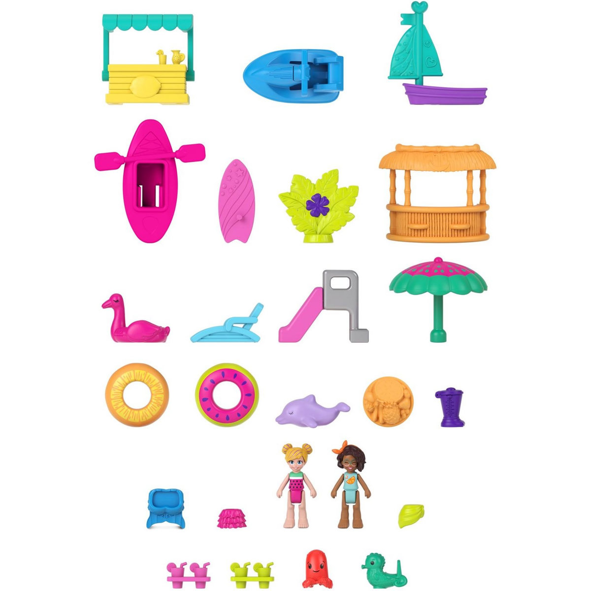 MATTEL Coffret Polly Pocket multifacettes Smoothie