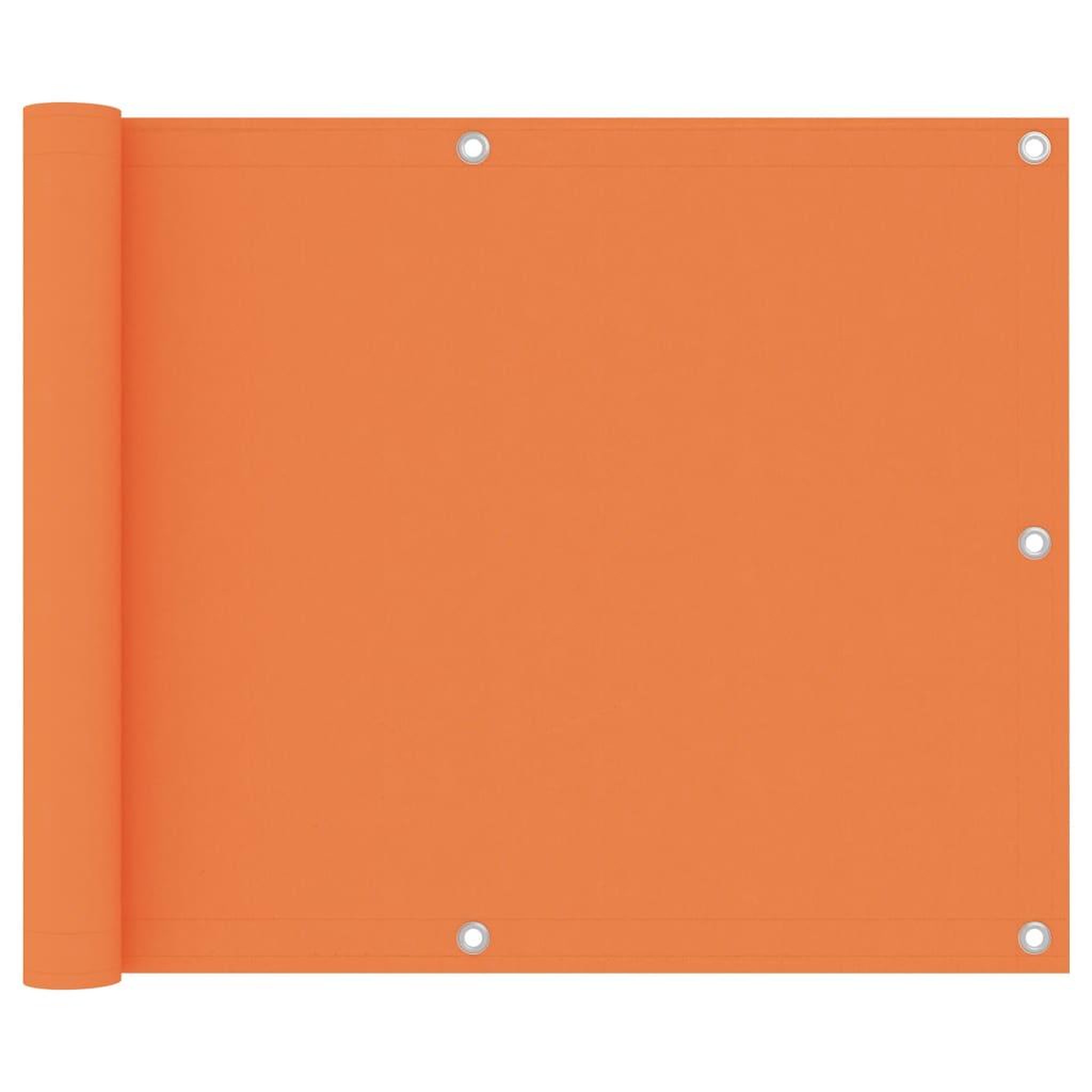 Voir la diapositive 1 : VIDAXL Ecran de balcon Orange 75x500 cm Tissu Oxford