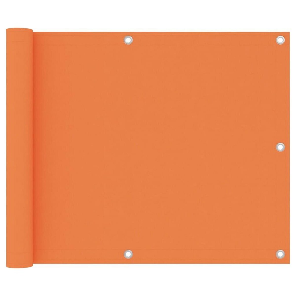 VIDAXL Ecran de balcon Orange 75x500 cm Tissu Oxford