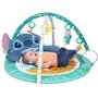 Voir la diapositive 4 : Bright Starts DISNEY BABY - STITCH - Tapis de sol éveil bébé, évolutif, arche avec jouets sensoriels, peluche, miroir, coussin Stitch, hoc