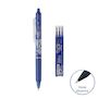 Voir la diapositive 2 : PILOT Lot 1 stylo effaçable pointe moyenne bleu FriXion Ball Clicker + 3 recharges effaçables bleues FriXion Ball