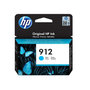 Voir la diapositive 1 : HP HP Cartouche jet dencre 912 - Cyan - Jet dencre - 315 pages