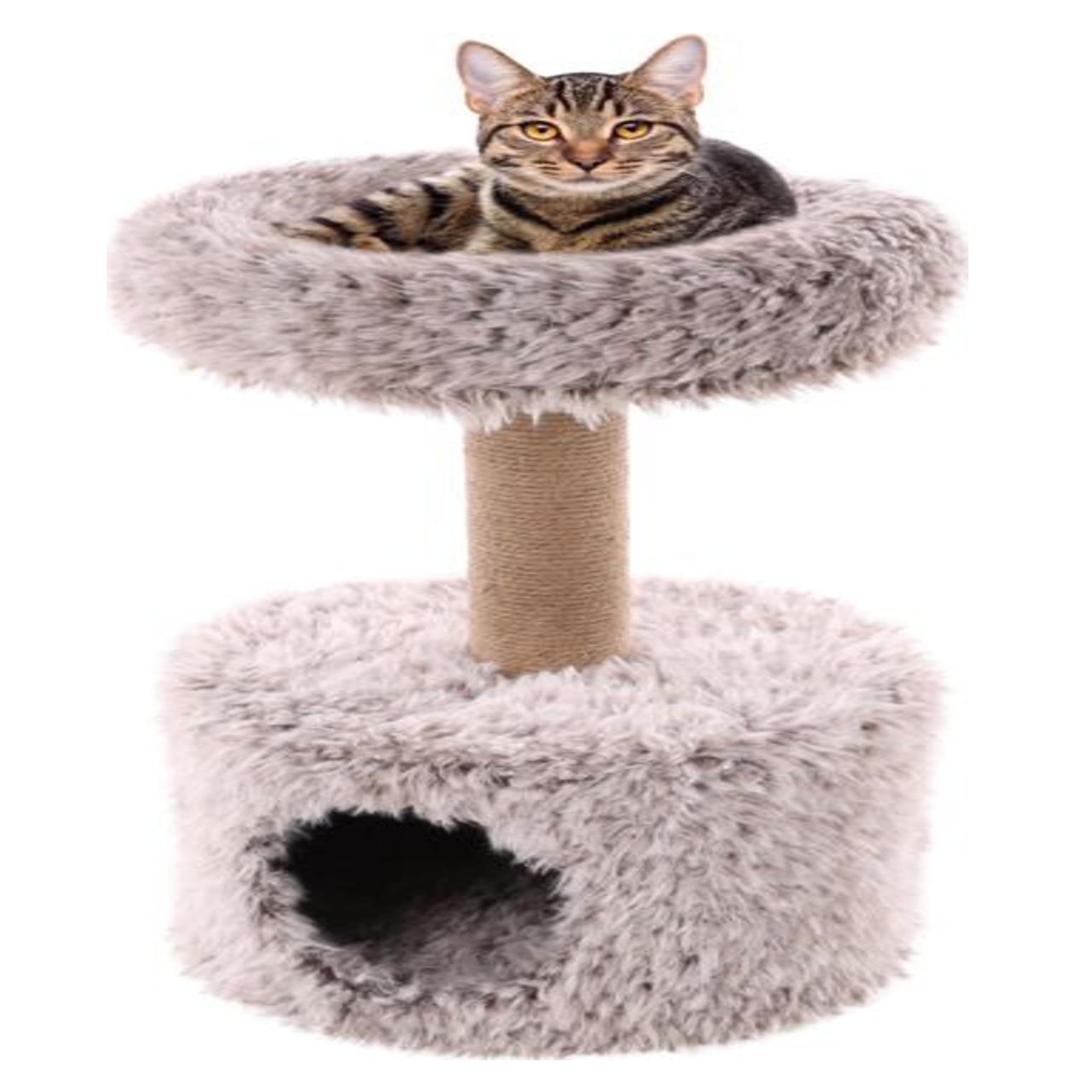 Voir la diapositive 2 : Eden Arbre griffoir chat avec cachette cosy