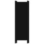 VIDAXL Cloison de separation 5 panneaux Noir 250x180 cm