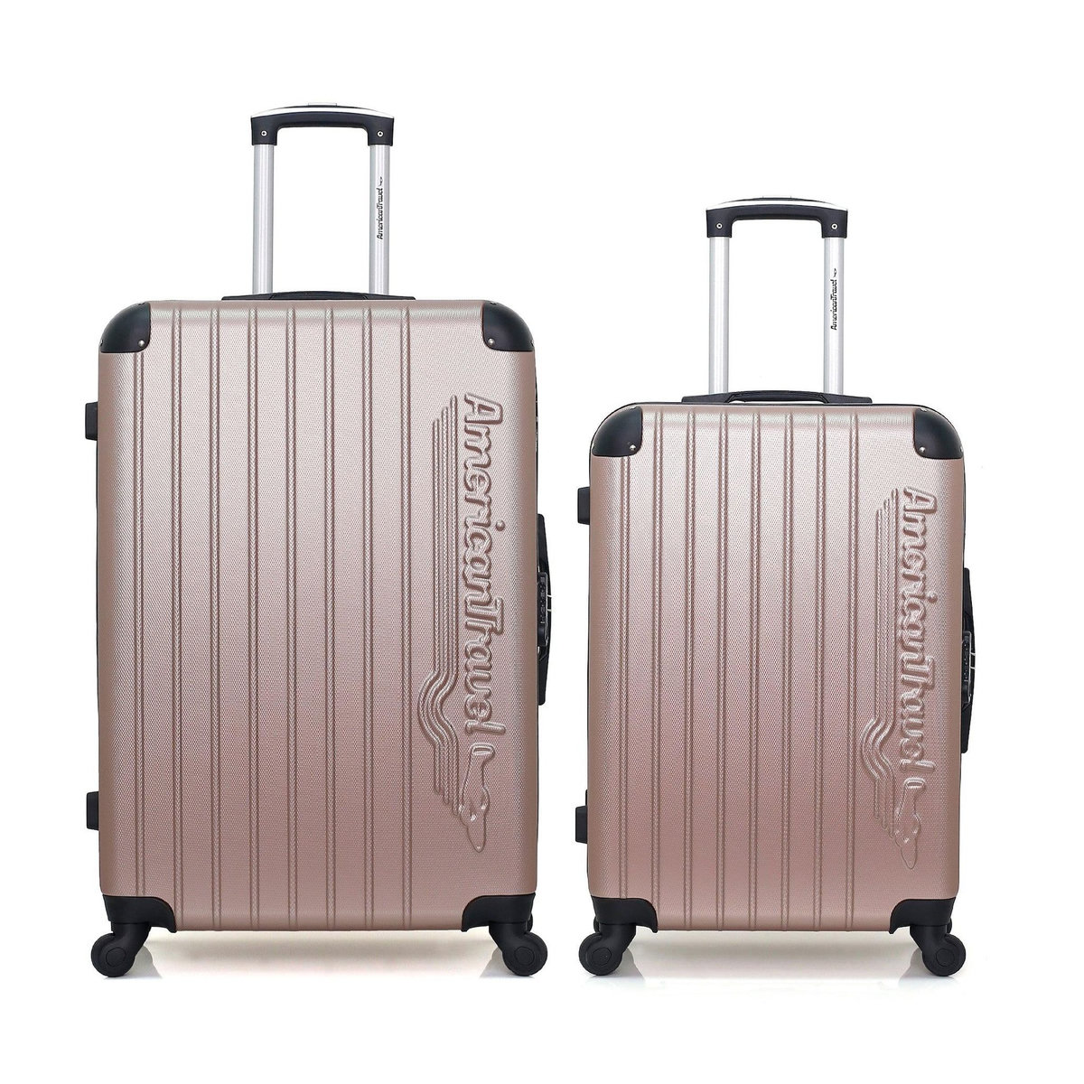 AMERICAN TRAVEL AMERICAN TRAVEL - Lot de 2 - Valises grand format et weekend BUDAPEST